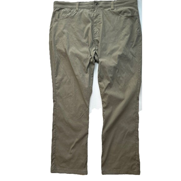Eddie Bauer Travex Green Straight Leg Casual Outdoor Hiking Pants Size 40x30 - Picture 1 of 4
